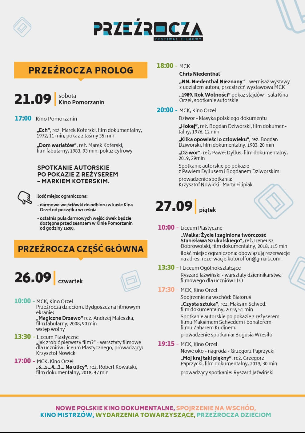 Festiwal Przeźrocza 2019 w Bydgoszczy