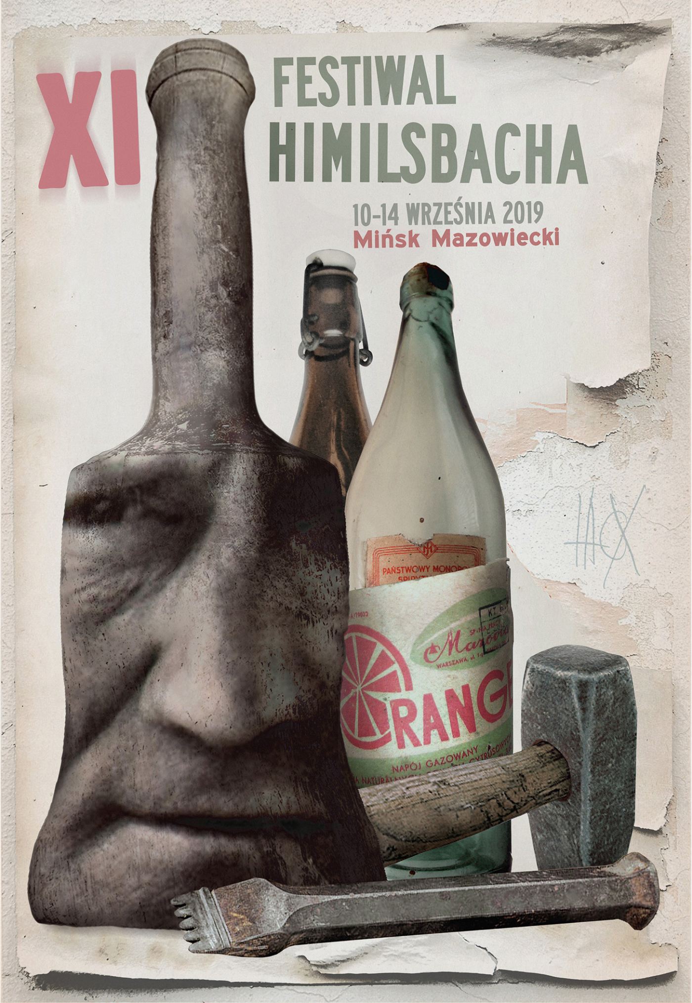 11. Festiwal Himilsbacha w Mińsku Mazowieckim - plakat